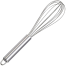 Hand Held Egg Beater Silver image