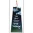 Hand Painted Bookmark - Why Do Clouds Come To The Heart Sky? image