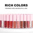 Handaiyan 12 Color Lip Glaze Set Long lasting waterproof non stick cup non fading natural three dimensional matte lipstick image