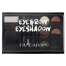Handaiyan 12 Colors Eyebrow Powder 5 Colors Eyebrow Cream Palette With Eyebrow Pencil Brush Cards Waterproof Makeup Kit image