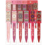 Handaiyan Bohemian Rhapsody Lipgloss Liquid Lipstick Set Pigmented, Lightweight, Waterproof, Non-Stick Cup Lip Gloss Set For Women 6 Pcs image