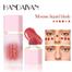 Handaiyan Matte Liquid Blush With Sponge Natural Long-lasting Set Of 4 Multicolor image