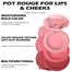Handaiyan Tint Trio Wonder 3 gm - Pocket-Size Lip And Cheek Stain Multi-Use Makeup Powder 3 Shades Tinted Buildable Blush Face Makeup image