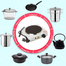 Hanso Hot Plate Single Burner Hotplate Cooking Stove Cooker (900w) image