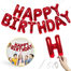 Happy Birthday Letter Foil Balloon Birthday Party Decoration image