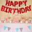 Happy Birthday Letter Foil Balloon Birthday Party Decoration image