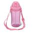 Happy Kiddo Water Bottle 450 ML Trans Pink image