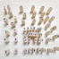 【Happy One】Creative 18cm Jenga Novel Wooden Rainbow Digital Building Block Brain Game Toy Kids Entertainment Intelligence Interaction Toys image