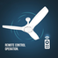 Havells Stealth Air 48 Inch BLDC Energy Savings Remote Ceiling Fan (White) image