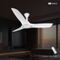 Havells Stealth Air 48 Inch BLDC Energy Savings Remote Ceiling Fan (White) image