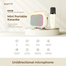 Havit SK818BT Mini Portable Karaoke Bluetooth Microphone Wireless Rgb Speaker image