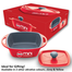 Hawkins Aluminium 0.75 liter Mini Casserole With Lid image