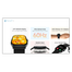 Haylou RS5 2.01 Inch AMOLED HD Display Bluetooth Calling Smartwatch - Silver image