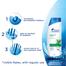 Head And Shoulders Cool Menthol Anti Dandruff Shampoo for Women And Men, 180 ML image