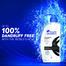 Head And Shoulders Silky Black Anti Dandruff Shampoo for Women And Men 650 ML image