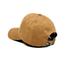 Head Gear Brown Super Suede Curved Visor Cap image