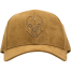 Head Gear Brown Super Suede Curved Visor Cap image