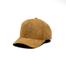 Head Gear Brown Super Suede Curved Visor Cap image