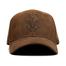 Head Gear Chocolate Super Suede Curved Visor Cap image