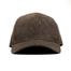 Head Gear Coffee Super Suede Curved Visor Cap image