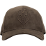 Head Gear Coffee Super Suede Curved Visor Cap image