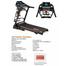 Healthfit HF-580SM (Motor 3.5HP Peak) Foldable Motorized Treadmill image