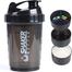 Healthy Sports Cup Stainless Steel Protein Powder Classic Shaker Bottle Replacement Milkshake Cup (Any Colour). image