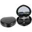Heart Shape Contact Lens Travel Kit With Mirror And Accessories – Black image