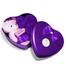 Heart-Shaped Box with Teddy and Roses Valentine Day Best Love Gift -1pcs image