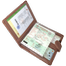 Hearts Car Document Folder Coffee Color 1 Pcs image