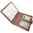 Hearts Car Document Folder Coffee Color 1 Pcs image