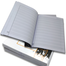 Hearts Floral Binding Khata English 120 Page image