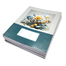 Hearts Floral Binding Khata Margin 200 Page image