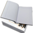 Hearts Floral Binding Khata Margin 200 Page image