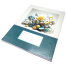 Hearts Floral Binding Khata Margin 200 Page image