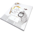 Hearts Floral Binding Khata White 120 Page image
