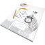 Hearts Floral Binding Khata White 200 Page image