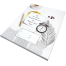 Hearts Floral Binding Khata White 96 Page image