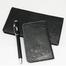 Hearts Leather Gift Set-A Black (Double Chamber) With Crown Notebook FREE image