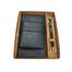 Hearts Leather Gift Set-B Black (Single Chamber) With Stylus Notebook FREE image