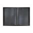 Hearts Menu Folder Black - 4 Sheets (8 Page) image