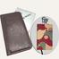 Heart's Single Chamber Mobile Wallet And Purse (Chocolate) With Pocket Notebook Medium FREE image
