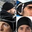 Helmet Inner Cap (Slim Fit-Will Not Cover Your Ear) For Motorcycle Helmet Cycling And Outdoor Helmets- Black (One Size) image