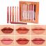 Hengfang Velvet Matte Lipstick Set 6 Colors/set Wholesale Non-stick Cup Lip Gloss Net Red Rose Color Lip Makeup image