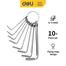 Deli Hex Key Sets Standard 10Pcs image