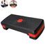 High Quality Adjustable Aerobic Stepper Orange Easy To Use And Maintain Refine Your Workout With This Durable Fitness Tool image