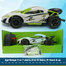High Speed Racing Rechargeable Car with Light and Spray, Remote Control (RC) Vehicle Toy Car for Kids (car_rc_moka_2065_green) Green image