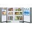 Hitachi R-S700PUC0 (GBK) 2 Door Side By Side No Frost Refrigerator - 605 Ltr image