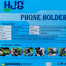Hjg Aluminum Alloy Setting Up With Mirror USB Charger Enabled Mobile Phone Holder For Motorcycle image