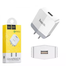 Hoco C13 Quick Charger QC 3.0 USB Wall Charger Adapter Plug - White image